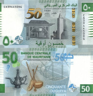 Mauritania / 50 Ougiya / 2023 / P-28(a) / UNC - Mauritania