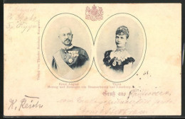 AK Herzog Ernst August Und Herzogin Thyra Von Braunschweig Und Lüneburg  - Royal Families