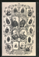 AK 200 Jähriges Jubiläum Des Kgl. Sächs. 3. Inf.-Regiments No. 102 Prinzregent Luitpold Von Bayern 1909, Oberst Mei  - Oorlog 1914-18