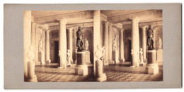 Vue Stéréoscopique-Photo Photographe Inconnu,  Vue De Versailles, Salon De La Famille Imperial, Statuen  - Photos Stéréoscopiques
