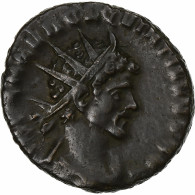 Quintille, Antoninien, 270, Mediolanum, Billon, TTB+, RIC:47 - The Military Crisis (235 AD To 284 AD)