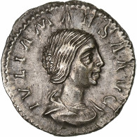 Julia Maesa, Denier, 218-222, Rome, Argent, SUP, RIC:268 - The Military Crisis (235 AD Tot 284 AD)