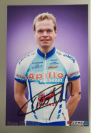 Autographe Poos Christian Apiflo Vacances - Wielrennen