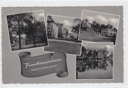 39066841 - Frankenwinheim Mit 4 Abbildungen Gelaufen, Mit Marke Und Stempel, Datum Nicht Lesbar Kleiner Knick Oben Rech - Schweinfurt