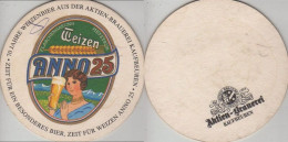 5003379 Bierdeckel Rund - Aktien-Brauerei, Kaufbeuren - Sous-bocks