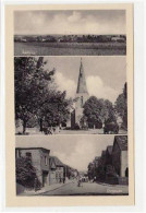 39080741 - Winnigstedt Mit Siedlung, Kirche Und Dorfstrasse. Ungelaufen Nachkriegskarte. Sehr Gut Erhalten. - Braunschweig