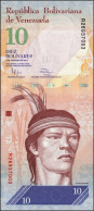 Venezuela 10 Bolivar 2011 P90c Uncirculated Banknote - Venezuela