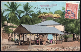 MADAGASCAR - NOSSI-BÉ - Bazar D'Ambanourou 1906 - Madagascar