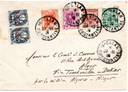 79677 - Algerien - 1926 - 20c MiF A Bf IN-SALAH -> Alger - Covers & Documents