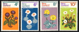 1972 New Zealand Mountain Flowers Set (** / MNH / UMM) - Other & Unclassified
