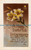 R162887 Greetings. A Happy Eastertide. Flowers. RP. 1936 - Monde