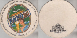 5003378 Bierdeckel Rund - Aktien-Brauerei, Kaufbeuren - Sous-bocks