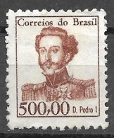 Brasil 1965 Vultos Célebres - Novos Desenhos D. Pedro I RHM 524 - Neufs