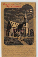 39094741 - Bingen, Mondscheinlithographie. Rochuskapelle Gelaufen. Ecken Mit Albumabdruecken, Sonst Gut Erhalten - Bingen
