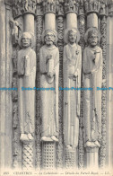 R162921 Chartres. La Cathedrale. Details Du Portail Royal. LL. No 163 - World