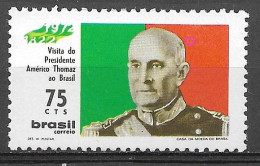 Brasil 1972 Visita Do Presidente De Portugal Américo Thomaz RHM C727 - Unused Stamps