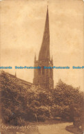 R163354 Chesterfield Church From S. W. 1917 - Monde