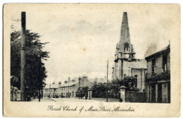 ALEXANDRIA - PARISH CHURCH & MAIN STREET - Dunbartonshire