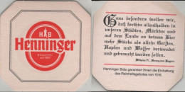 5006696 Bierdeckel Quadratisch - Henninger - Sous-bocks