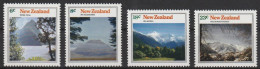 1973 New Zealand Mountains Set (** / MNH / UMM) - Geography