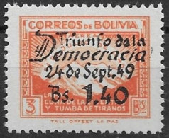 BOLIVIA 1950   YT  PA 107 ** - Bolivien