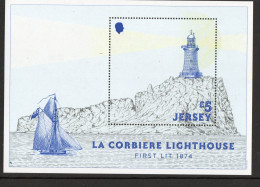 Jersey 2024 La Corbiere Lighthouse  Miniature Sheet Unmounted Mint NHM - Jersey