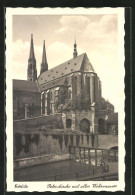 AK Görlitz, Peterskirche Mit Alter Wehrmauer  - Goerlitz