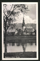 AK Radebeul, Kirche & Baum  - Radebeul