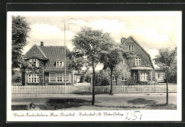 AK St. Peter-Ording, Privat-Kurkinderheim Haus Bergedorf  - St. Peter-Ording