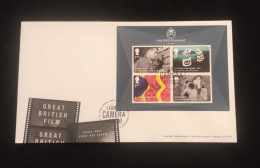 D) 2014, GREAT BRITAIN, FIRST DAY COVER, BROADCAST, CINEMA, BRITISH CINEMA FILMS, LOVE IS IN THE AIR 1938, - Autres & Non Classés