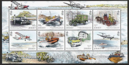 Jersey 2024 Emergency Services  Miniature Sheet Unmounted Mint NHM - Jersey