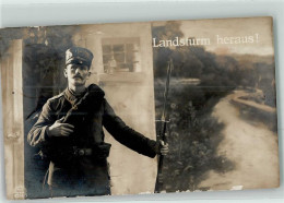 39420741 - Landsturm Heraus Soldat - Oorlog 1914-18