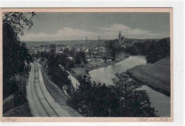 39033941 - Penig Mit Blick Von Der Koebe Gelaufen Von 1929. Gute Erhaltung. - Penig