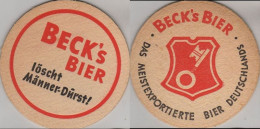 5005137 Bierdeckel Rund - Becks - Bierdeckel