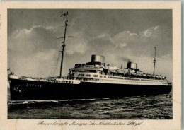 12062441 - Norddeutscher Lloyd Dampfer Europa - - Passagiersschepen
