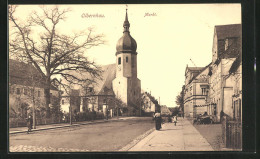 AK Olbernhau, Strasse Am Markt  - Olbernhau