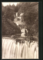 AK Kassel-Wilhelmshöhe, Neuer Wasserfall Mit Brücke  - Kassel