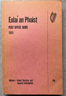 Ireland - 1971 Eolaí An Phoist - Post Office Guide - Other & Unclassified