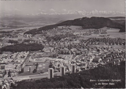 Liebefeld - Blick Gegen Spiegel Und Die Alpen  (Flugbild)         Ca. 1970 - Andere & Zonder Classificatie