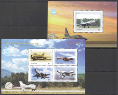 Grenada - 2009 - Chinse Aviation Centenary - Yv 5186/89 + Bf 726 - Airplanes