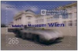 Austria Motor Car - Lenticular Motion Plastic 3-D Stamp - MNH - Unusual - Neufs