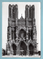 CP 51 - Reims - Cathédrale Notre Dame - Façade Occidentale - Reims