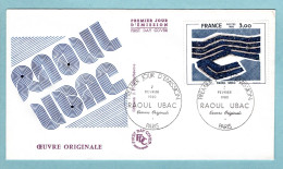 FDC France 1980 - Raoul Ubac - YT 2075 - Paris - 1980-1989
