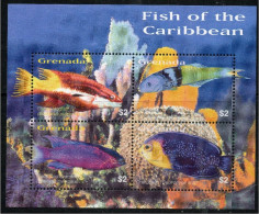 Grenada - 2003 - Fish Of The Caribean - Yv  4471/74 - Poissons