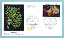 FDC France 1980 - Jean Picart Le Doux - Hommage à J-S Bach - YT 2107 - Paris - 1980-1989