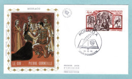 FDC Monaco 1986 - Série Les Arts - Le Cid De Pierre Corneille - YT 1547 - FDC