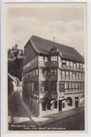 39008541 - Wernigerode A. Harz Mit Hotel Zum Baeren In Der Breite-Strasse Und Schlossblick Ungelaufen  Top Erhaltung. - Wernigerode