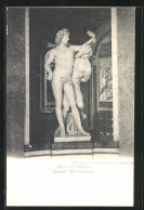 AK Kassel, Mamorbad, Statue Apollo Und Marsyas  - Kassel