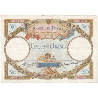 France, 50 Francs, Luc Olivier Merson, 1933-03-23, C.12962, TTB - 50 F 1927-1934 ''Luc Olivier Merson''