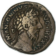 Marc Aurèle, Sesterce, 170-171, Rome, Bronze, TB+, RIC:992 - Les Antonins (96 à 192)